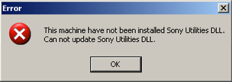 Sony Install